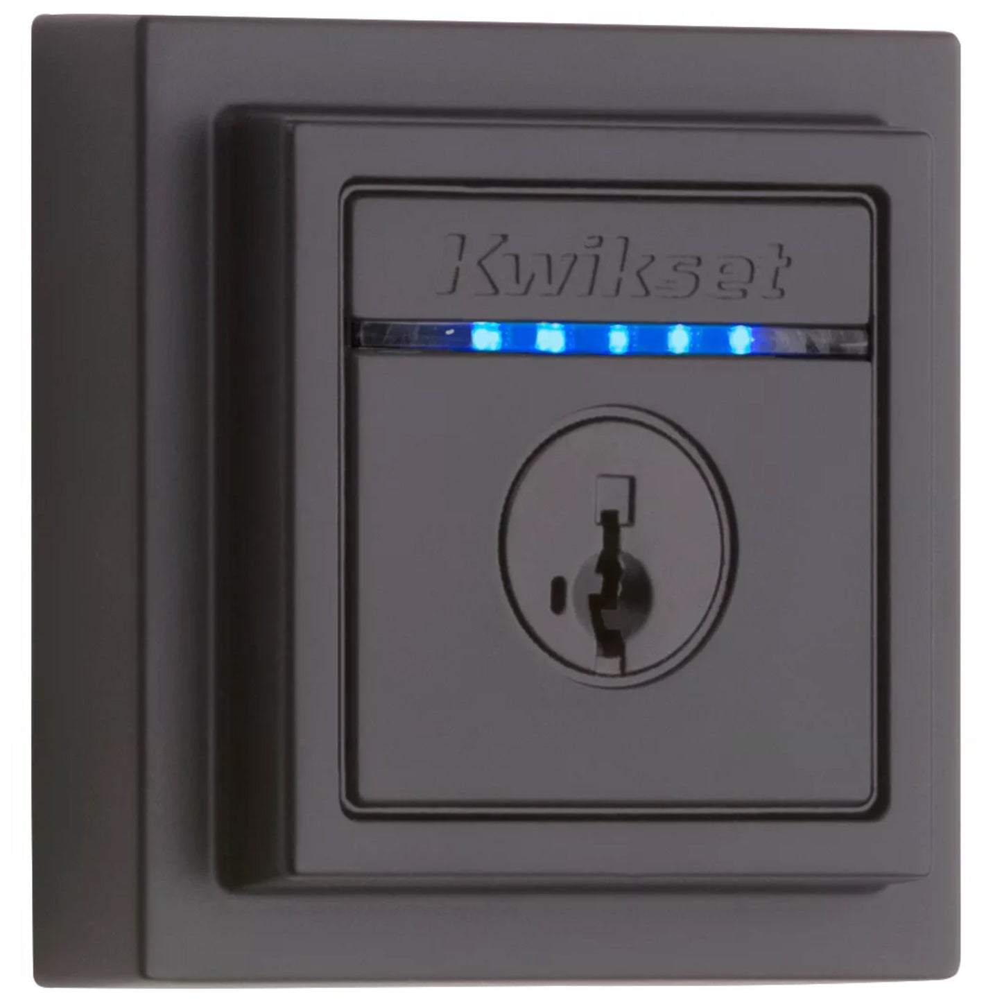 Kwikset Kevo Contemporary Touch-to-Open Smart Lock, 2nd Gen with Bluetooth, Black