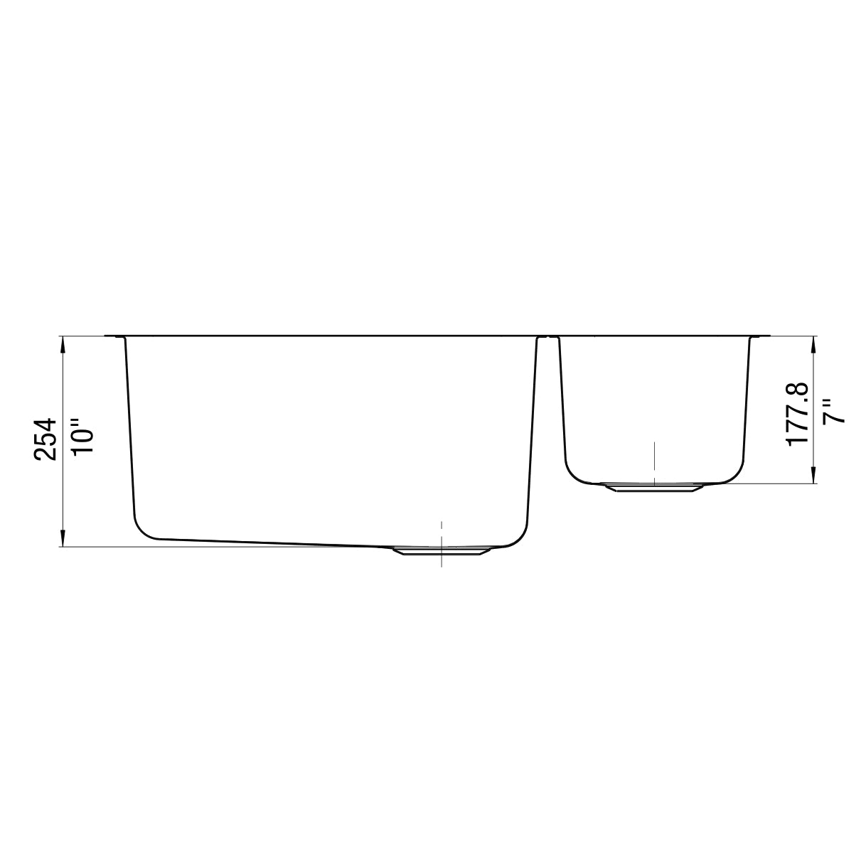 Blanco Performa 32 Inch Undermount 1 & 1/2 Bowl Sink with Sound Deadening Insulation