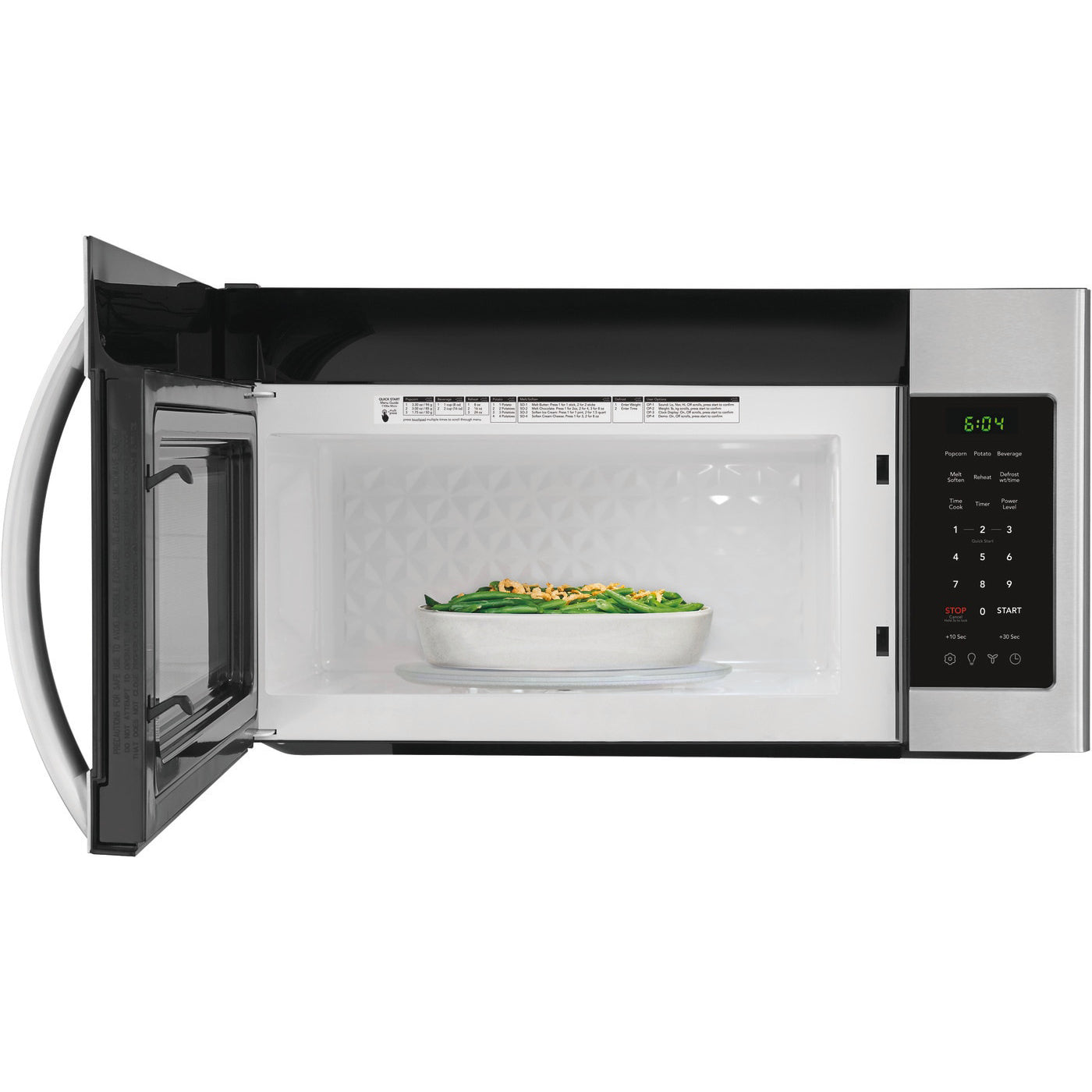 Frigidaire 1.8 Cu. Ft. 1,000 Watt Over-The-Range Microwave Oven with Extra Large Cooking Space