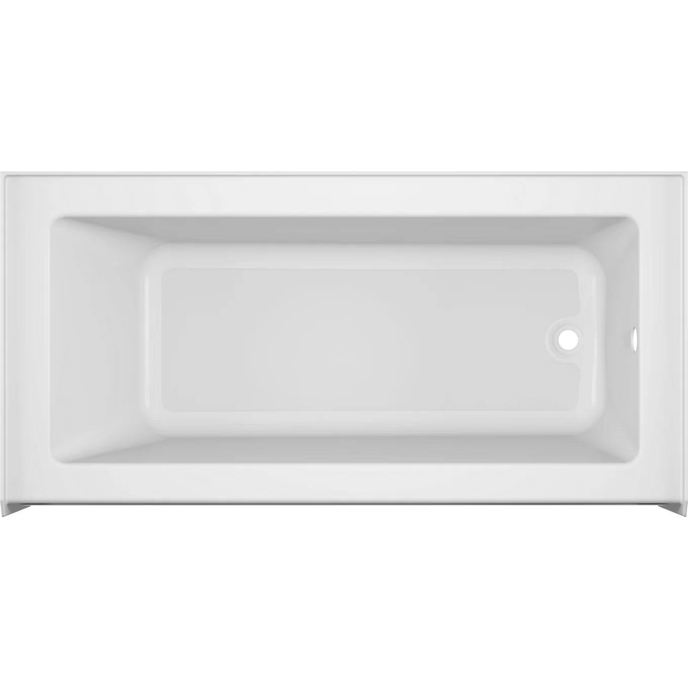 Produits Neptune Albana Alcove Bathtub with Skirt and Tiling Flange