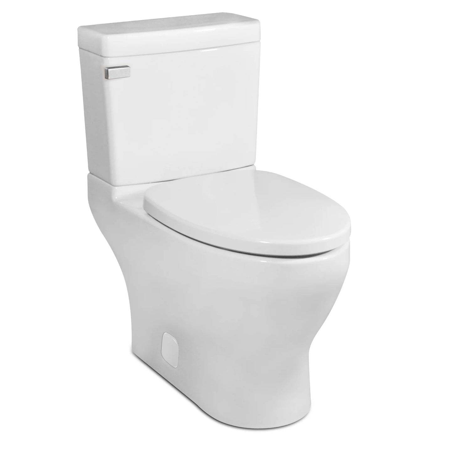 ICERA Cadence II Two-Piece Compact Elongated Toilet, 1.28 GPF with Seat